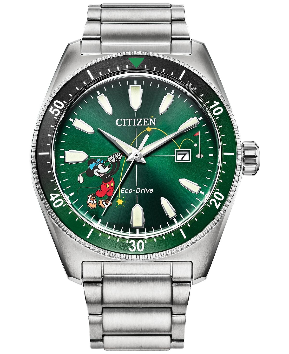Мужские часы Eco-Drive Disney с браслетом из нержавеющей стали с Микки Маусом, 43 мм Citizen
Мужские часы Eco-Drive Disney с браслетом из нержавеющей стали с Микки Маусом, 43 мм Citizen