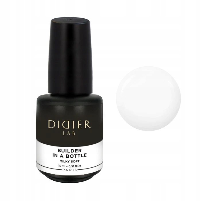Didier Lab Builder In A Bottle Milky Soft Gel 15 мл
Didier Lab Builder In A Bottle Milky Soft Gel 15 мл