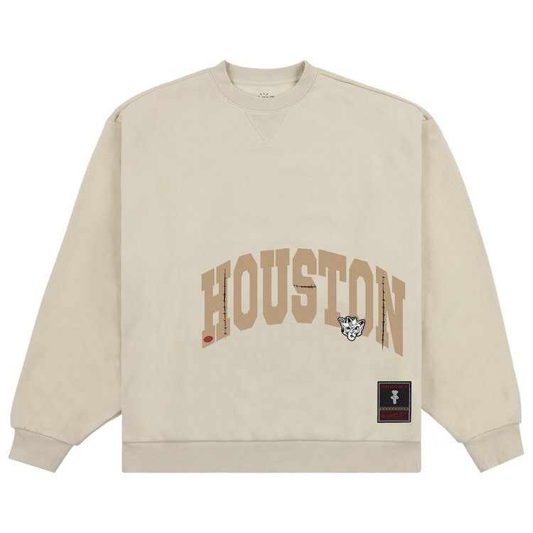 Толстовка Cactus Jack By Travis Scott Cactus Jack by Travis Scott x Mitchell & Ness University Of Houston Crewneck, бежевый
Толстовка Cactus Jack By Travis Scott Cactus Jack by Travis Scott x Mitchell & Ness University Of Houston Crewneck, бежевый