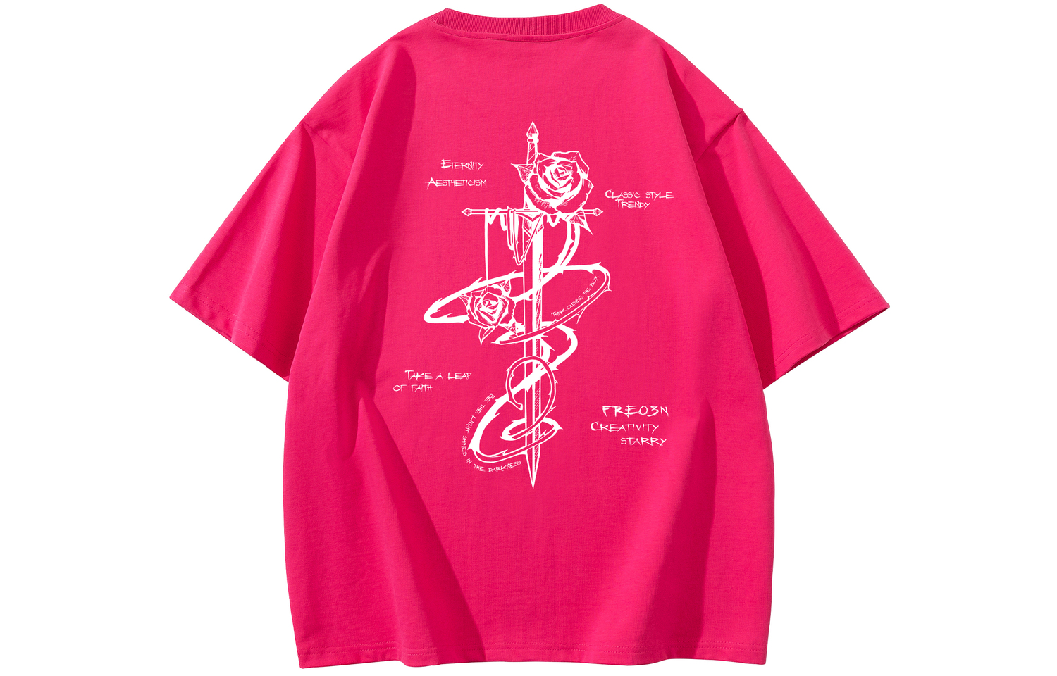 Футболка унисекс FREO3N, розовый
Футболка унисекс FREO3N, розовый