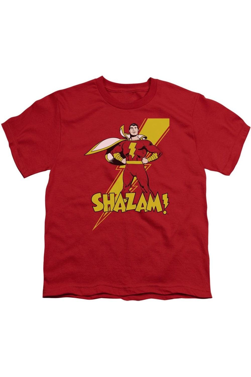 Футболка с коротким рукавом DC Comics Shazam для детей Gildan, красный
Футболка с коротким рукавом DC Comics Shazam для детей Gildan, красный