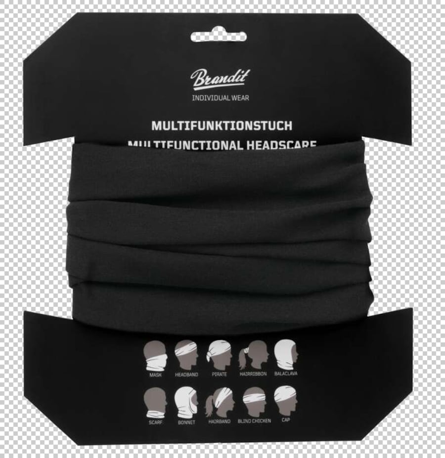 Шарф-труба Brandit, черный
Шарф-труба Brandit, черный