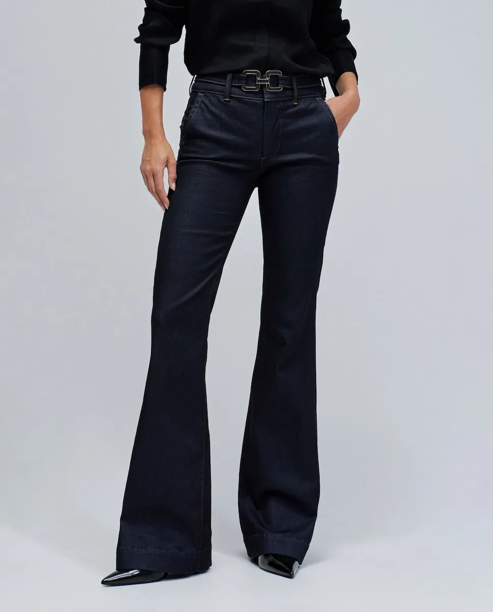 Женские джинсы китайские с завышенной талией и расклешенные Salsa Jeans, синий
Женские джинсы китайские с завышенной талией и расклешенные Salsa Jeans, синий