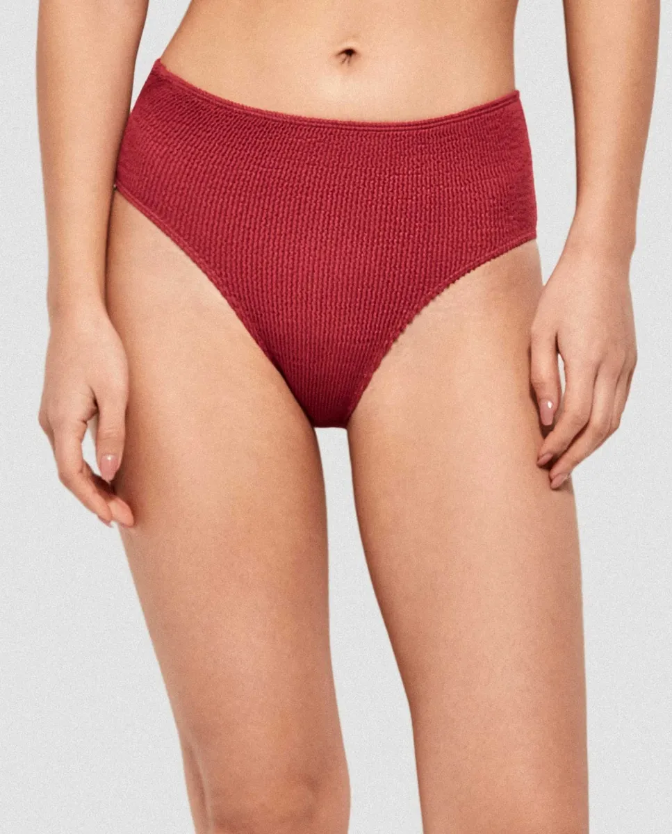 Плавки бикини с высокой талией одного размера Gisela, красный
Плавки бикини с высокой талией одного размера Gisela, красный