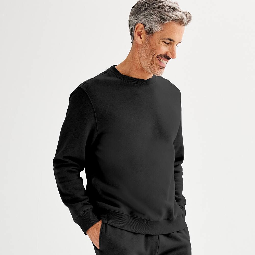 Мужская толстовка с круглым вырезом из ультрамягкого флиса Tek Gear, цвет Mineral Black
Мужская толстовка с круглым вырезом из ультрамягкого флиса Tek Gear, цвет Mineral Black