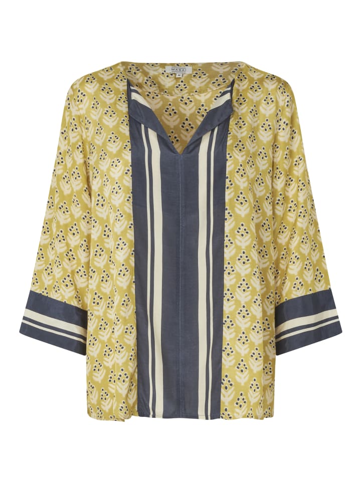 Блузка MaByrana с рукавами 7/8 цвета Burnish Gold MASAI
Блузка MaByrana с рукавами 7/8 цвета Burnish Gold MASAI