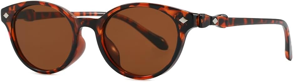 Винтажные солнцезащитные очки «кошачий глаз» для женщин — ретро-оправа круглой формы с бриллиантовой отделкой, тонированные линзы с защитой от УФ-излучения ENSARJOE, Leopard/Brown
Винтажные солнцезащитные очки «кошачий глаз» для женщин — ретро-оправа круглой формы с бриллиантовой отделкой, тонированные линзы с защитой от УФ-излучения ENSARJOE, Leopard/Brown