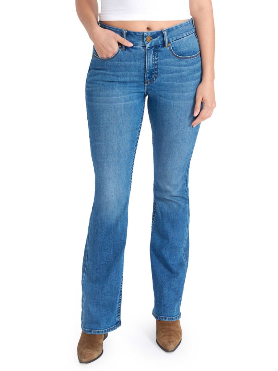 Джинсы Bootcut с высокой талией Seven7, цвет Pasadena Medium
Джинсы Bootcut с высокой талией Seven7, цвет Pasadena Medium