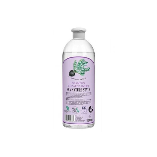 Шампунь для волос Черная репа, 1000 мл Eva, Nature Style
Шампунь для волос Черная репа, 1000 мл Eva, Nature Style
