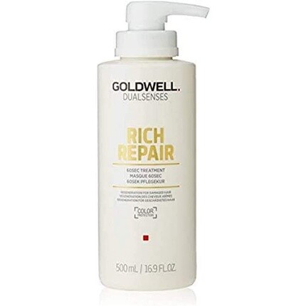 Rich Repair 60-секундное лечение 500 мл, Goldwell
Rich Repair 60-секундное лечение 500 мл, Goldwell