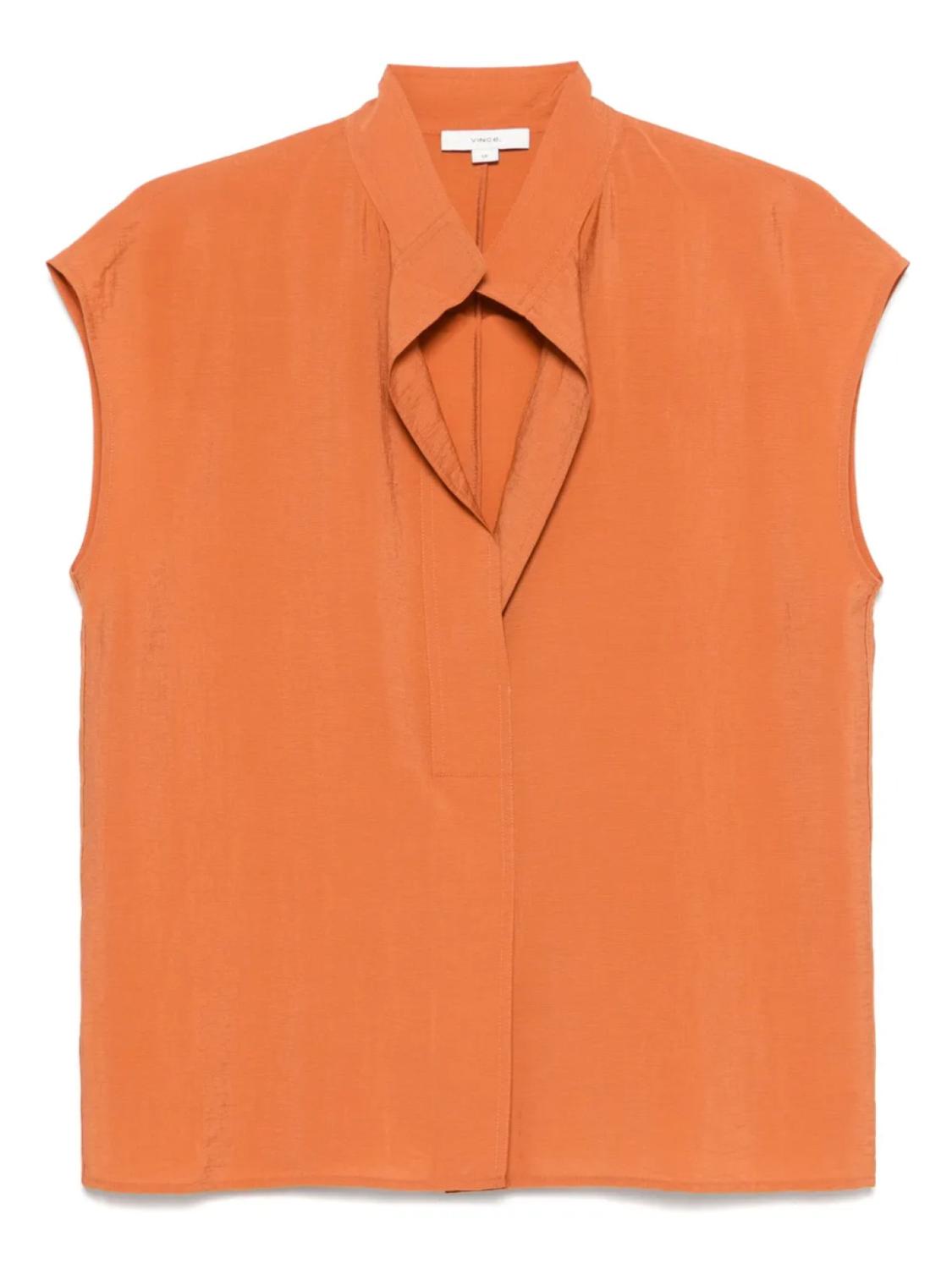 Блузка из вуали с рукавами-крылышками Vince, оранжевый
Блузка из вуали с рукавами-крылышками Vince, оранжевый