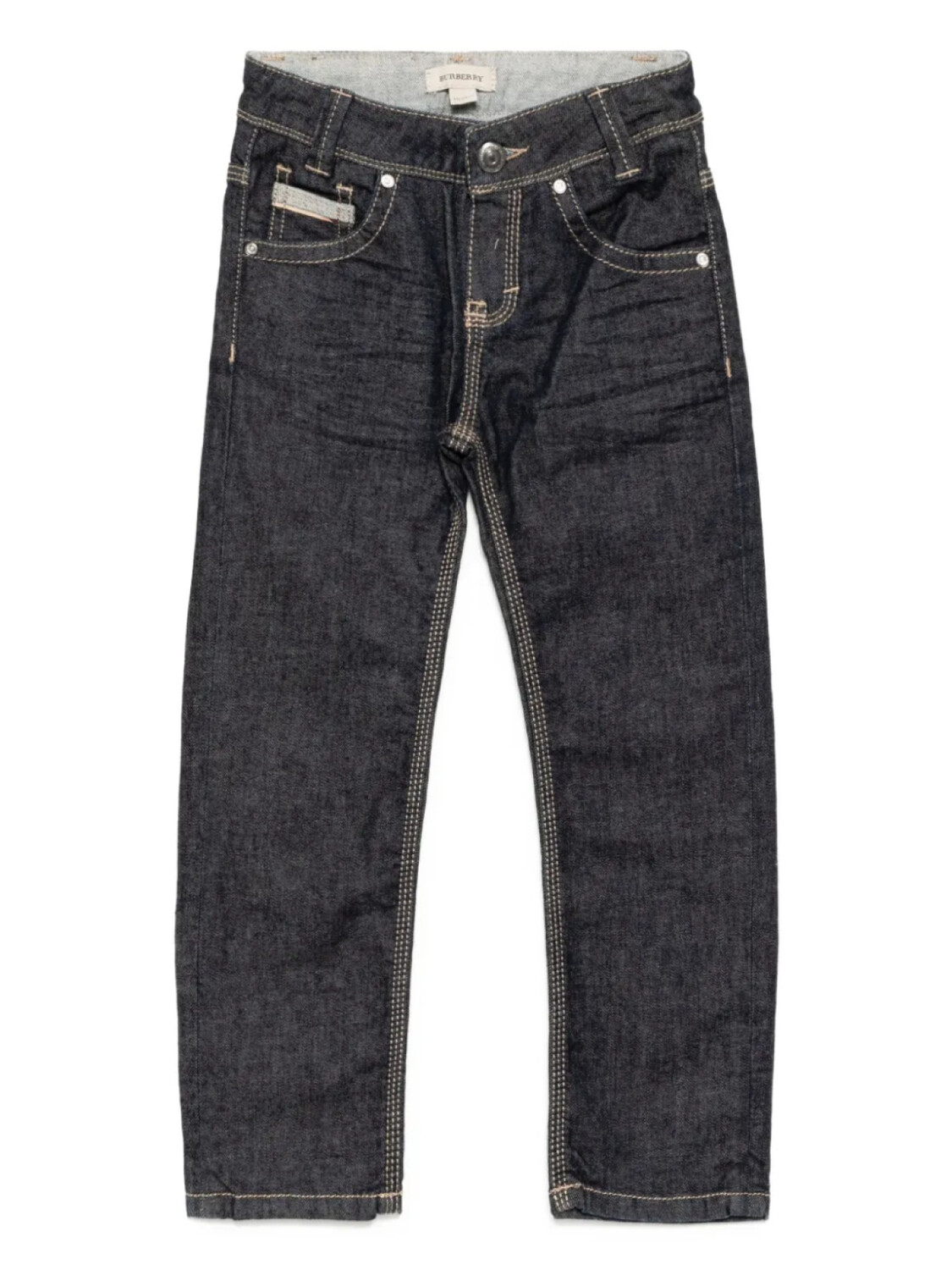 Burberry Kids прямые джинсы, синий
Burberry Kids прямые джинсы, синий