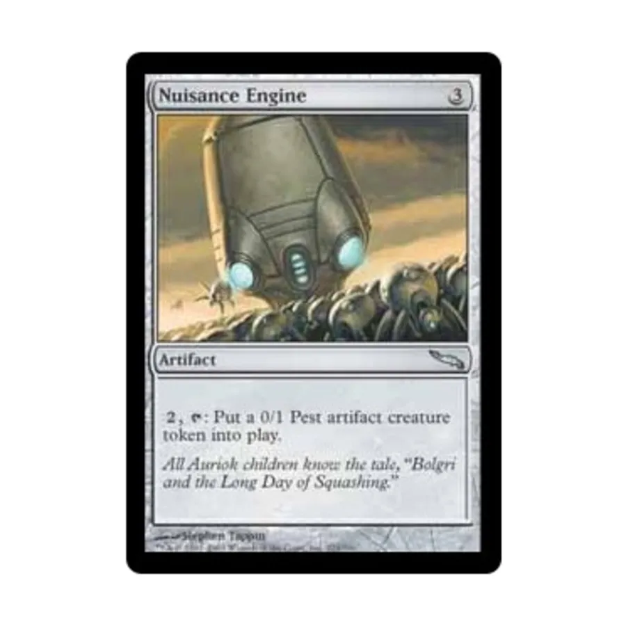 CCG Мешающий двигатель (U), MTG - Mirrodin 
CCG Мешающий двигатель (U), MTG - Mirrodin