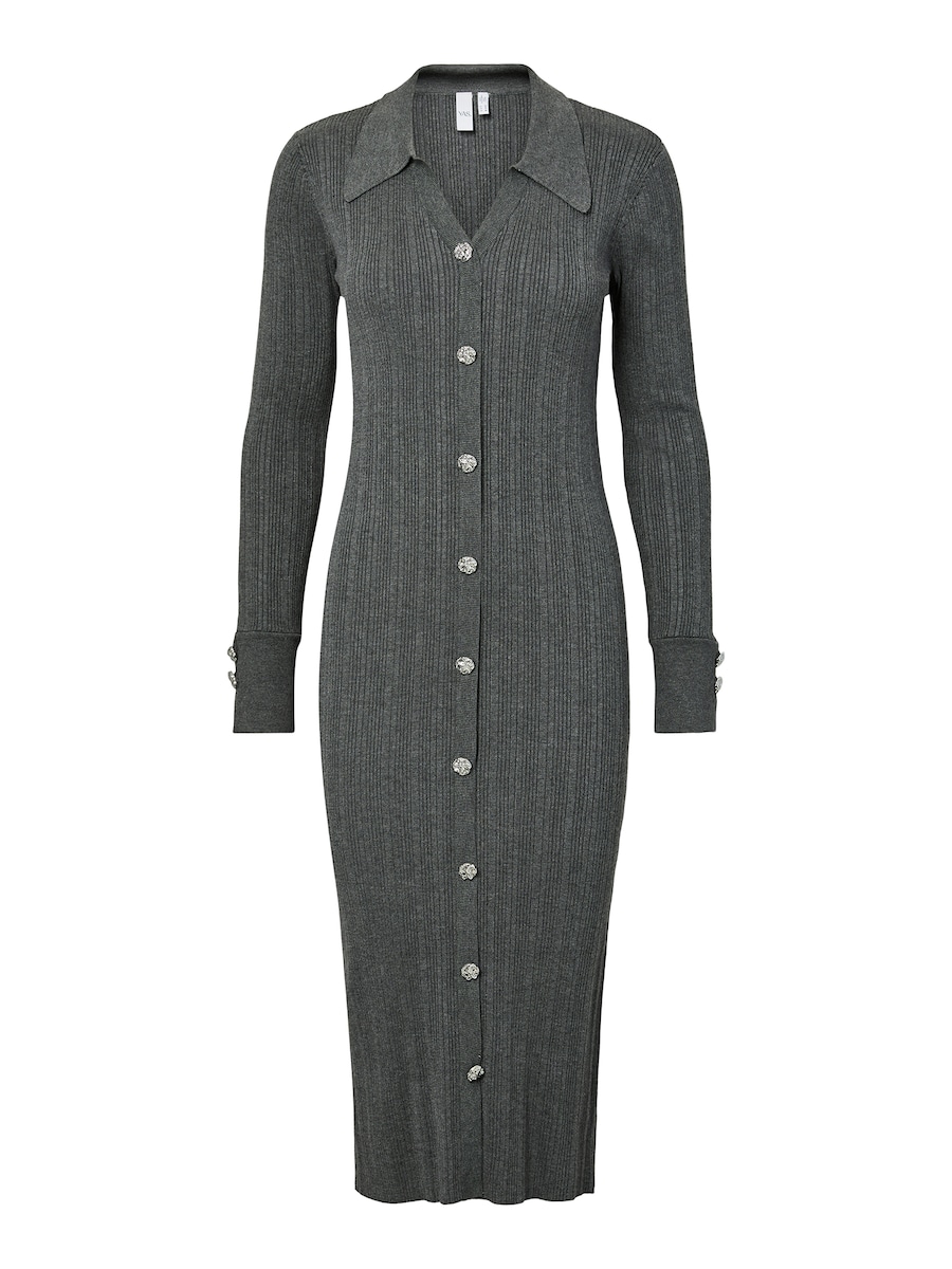 Вязаное платье YAS MIQLO, темно-серый
Вязаное платье YAS MIQLO, темно-серый
