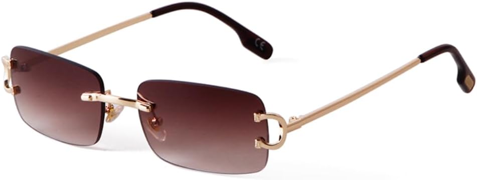 Солнцезащитные очки с защитой UV400 | Синие без оправы, металлические градиентные линзы | для женщин и мужчин, для занятий спортом на открытом воздухе и вождения DSVIGF, 07
Солнцезащитные очки с защитой UV400 | Синие без оправы, металлические градиентные линзы | для женщин и мужчин, для занятий спортом на открытом воздухе и вождения DSVIGF, 07