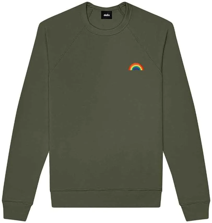 DALIX Rainbow Embroidered Crewneck Fleece Sweatshirt Pullover Mens
DALIX Rainbow Embroidered Crewneck Fleece Sweatshirt Pullover Mens