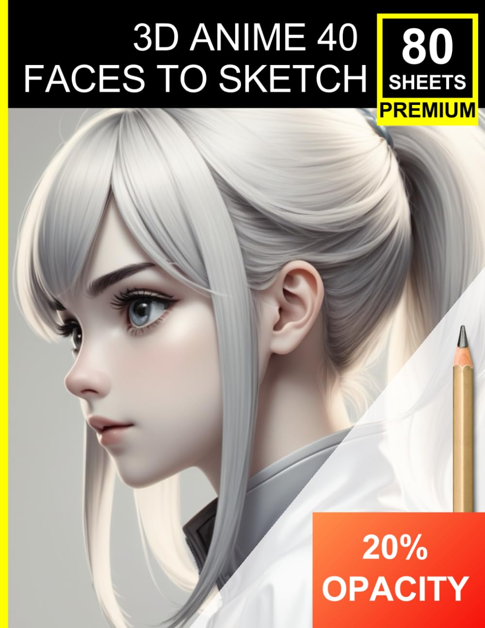 3D Anime 40 Faces to Sketch: Traceable 20% Opacity Portraits for Mastering Shading, Structure & Style - 80 Premium Sheets (Independently published)
3D Anime 40 Faces to Sketch: Traceable 20% Opacity Portraits for Mastering Shading, Structure & Style - 80 Premium Sheets (Independently published)
