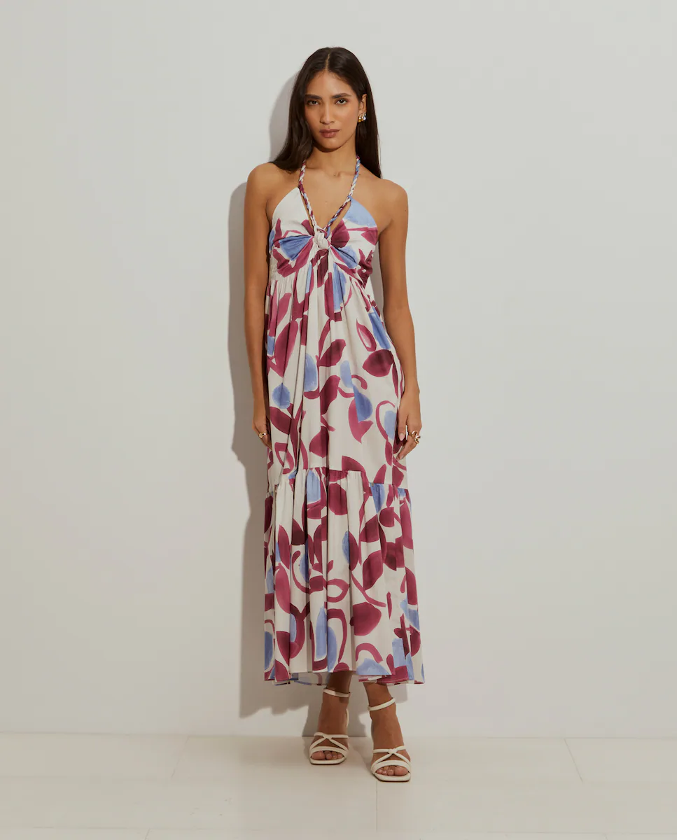 Длинное платье с цветочным принтом Lion of Porches, розовый
Длинное платье с цветочным принтом Lion of Porches, розовый