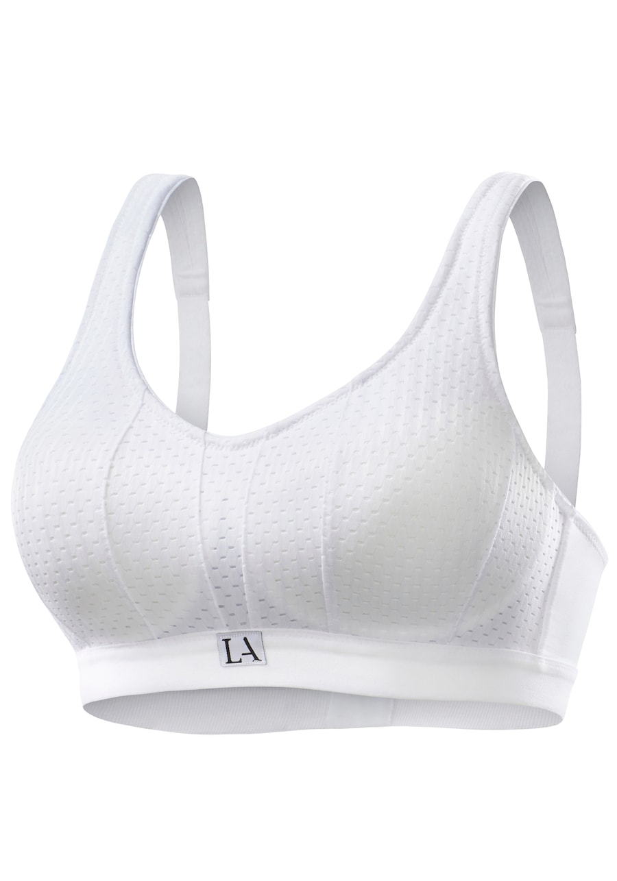 Спортивный бюстгальтер-бралетт LASCANA ACTIVE, белый
Спортивный бюстгальтер-бралетт LASCANA ACTIVE, белый