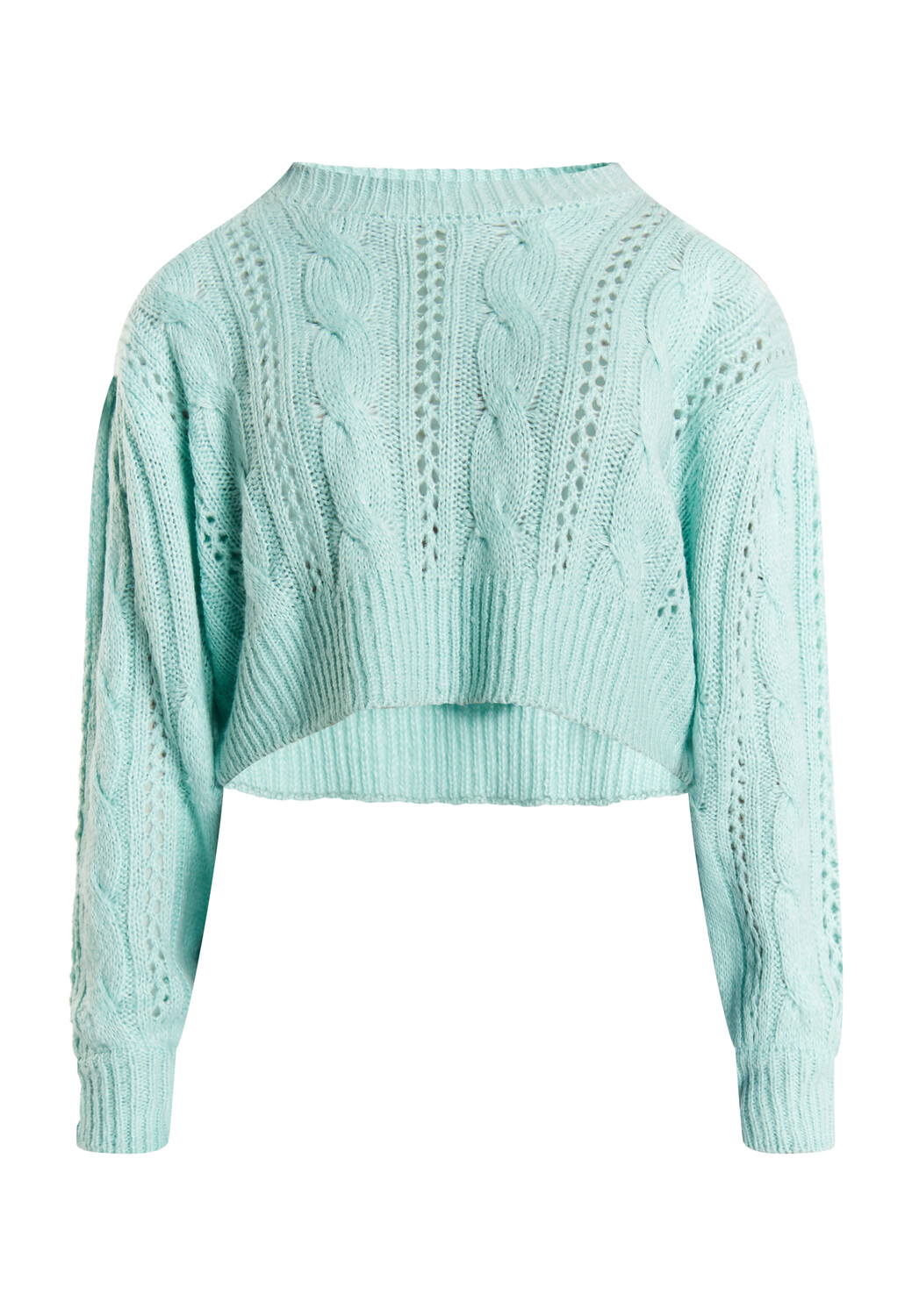 Толстовка myMo Strick Cropped Pullover, аква
Толстовка myMo Strick Cropped Pullover, аква