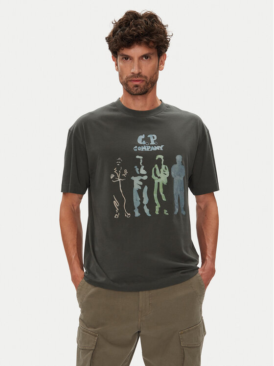 Футболка regular fit 19CMTS105A005100W C.P. Company, серый
Футболка regular fit 19CMTS105A005100W C.P. Company, серый