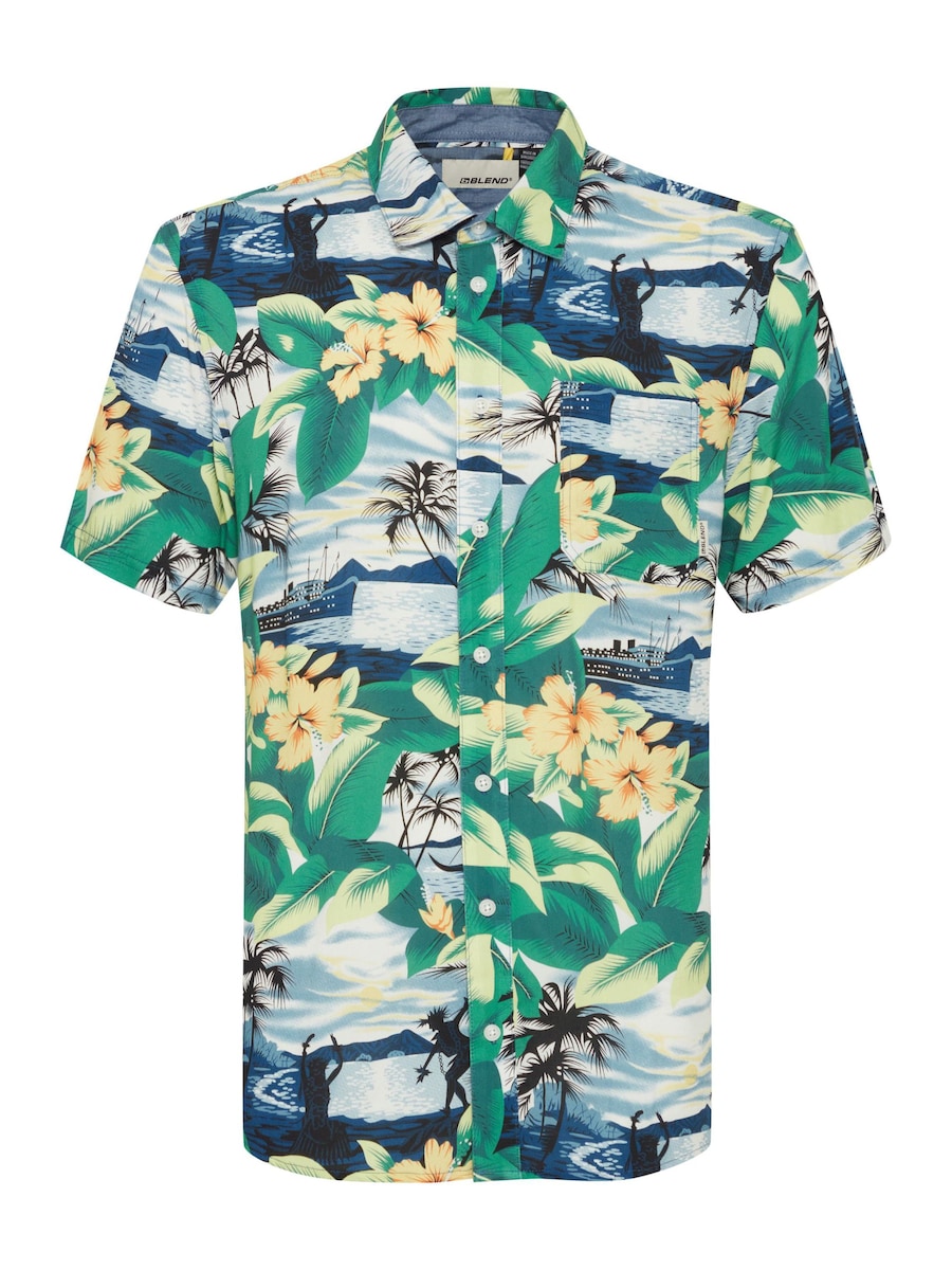 Рубашка на пуговицах классического кроя BLEND, зеленый
Рубашка на пуговицах классического кроя BLEND, зеленый