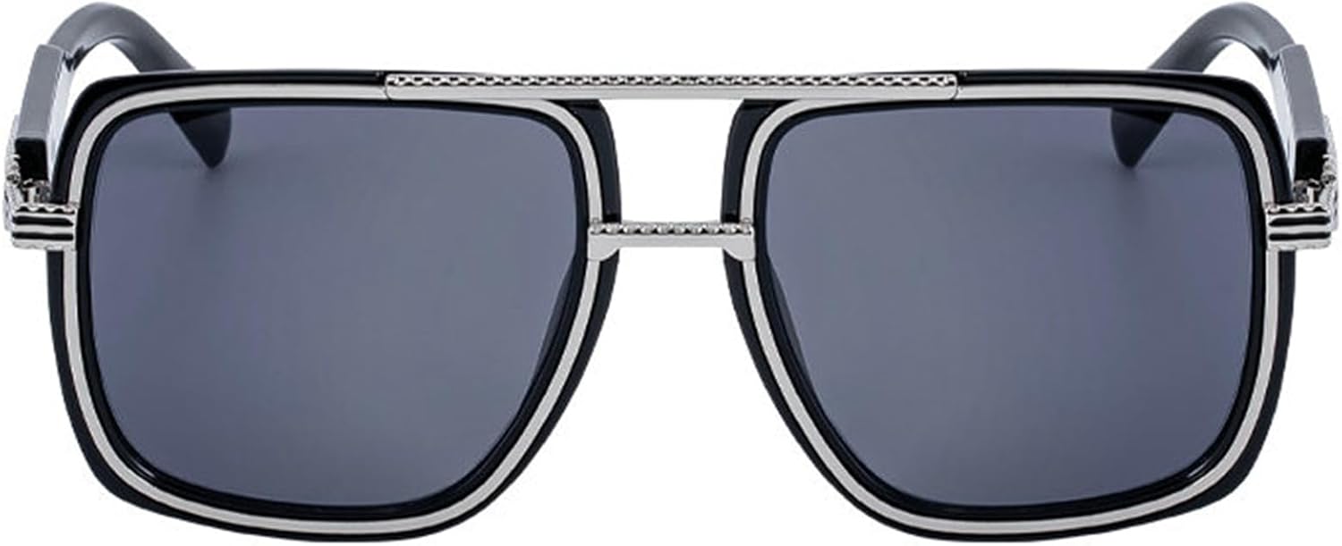 Мужские солнцезащитные очки-пилот в стиле ретро, увеличенного размера, с градиентным переходом цвета, защита от УФ-излучения UV400, женские квадратные солнцезащитные очки helena, C3
Мужские солнцезащитные очки-пилот в стиле ретро, увеличенного размера, с градиентным переходом цвета, защита от УФ-излучения UV400, женские квадратные солнцезащитные очки helena, C3