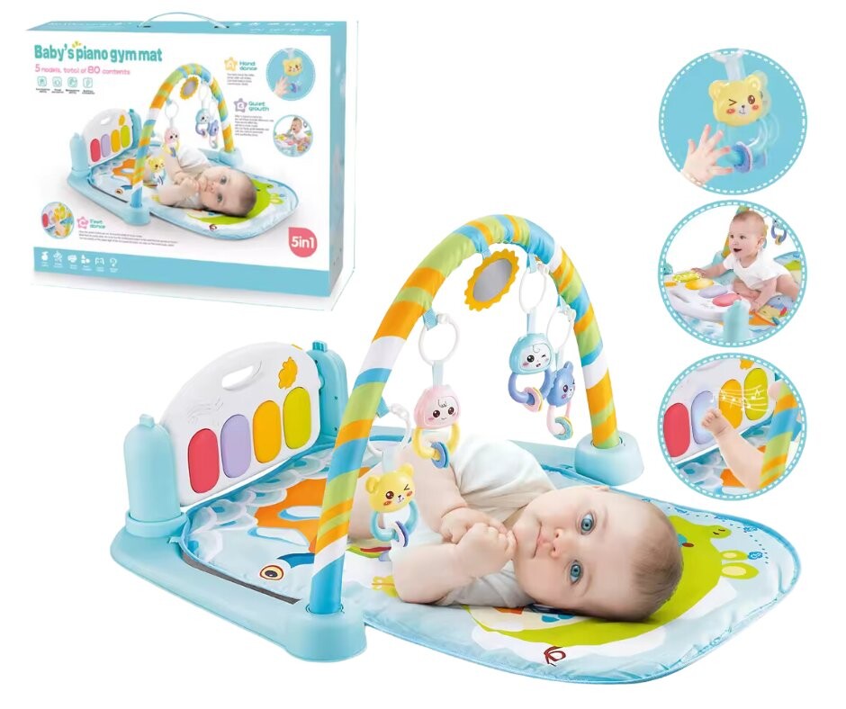 Большой Учебный Коврик С Пианино, Интерактивный 5 В 1, Celona Inna marka
Большой Учебный Коврик С Пианино, Интерактивный 5 В 1, Celona Inna marka