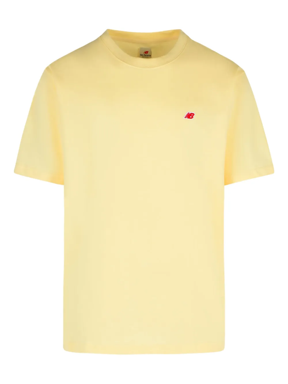 Футболка с круглым вырезом и нашивкой-логотипом NEW BALANCE, желтый
Футболка с круглым вырезом и нашивкой-логотипом NEW BALANCE, желтый