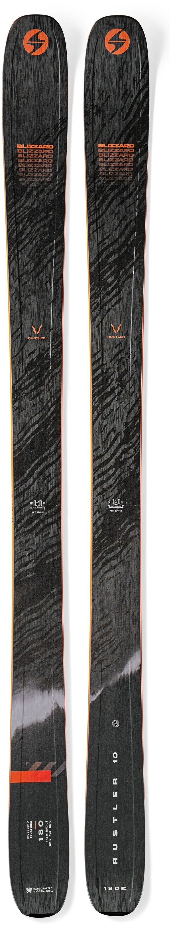Новые лыжи Blizzard Rustler 10 2025 года, длина 162 см
Новые лыжи Blizzard Rustler 10 2025 года, длина 162 см