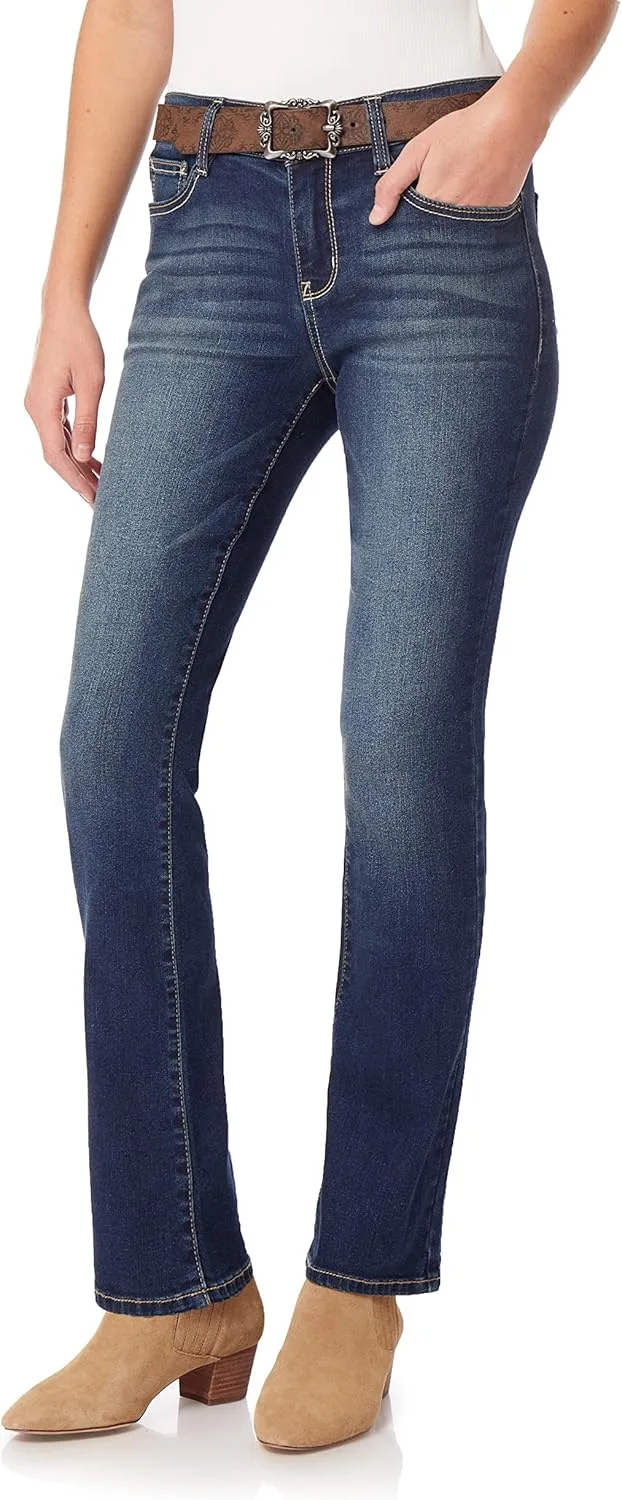Джинсы WallFlower Legendary Slim Bootcut Mid-Rise с поясом
Джинсы WallFlower Legendary Slim Bootcut Mid-Rise с поясом