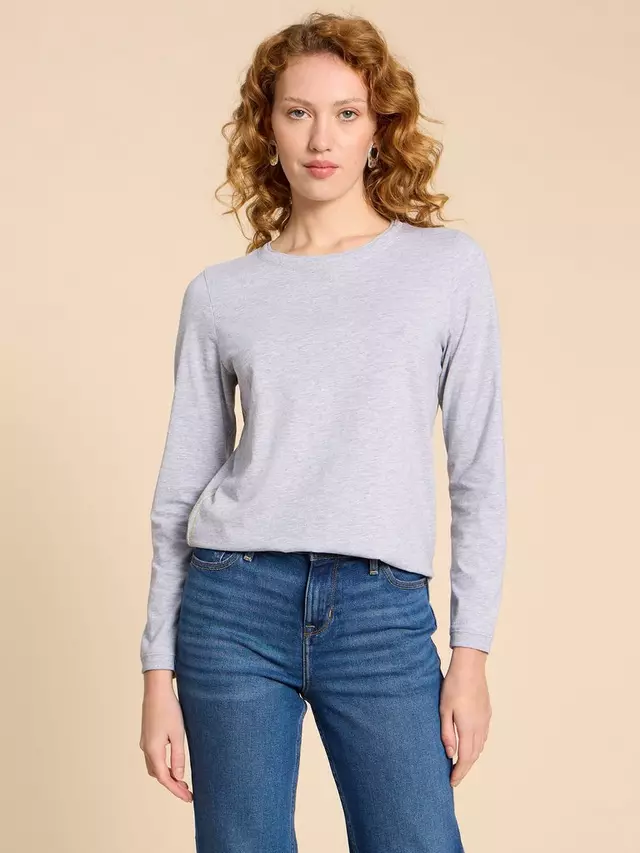 Футболка White Stuff Clara Long Sleeve, цвет grey marl
Футболка White Stuff Clara Long Sleeve, цвет grey marl