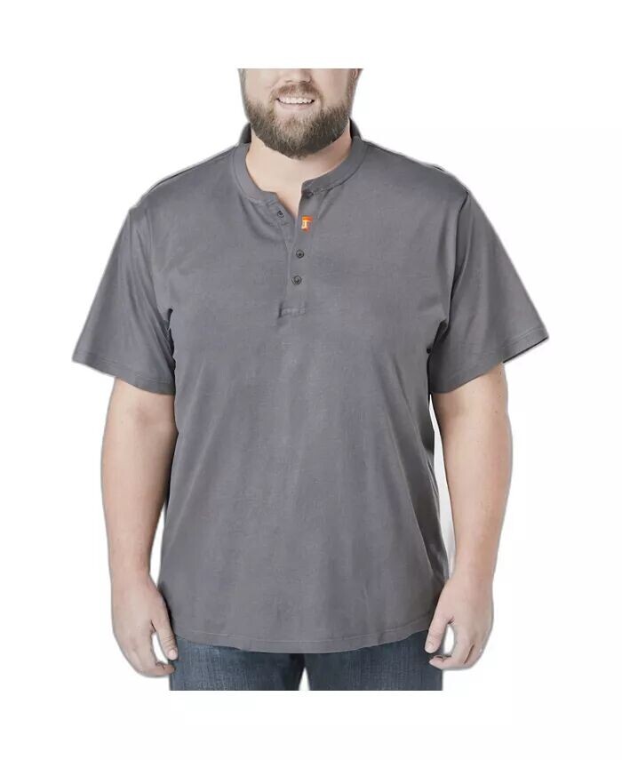 Рубашка-хенли с коротким рукавом от KingSize для мужчин, больших и высоких, длинная, тяжелого веса Boulder Creek, мультиколор
Рубашка-хенли с коротким рукавом от KingSize для мужчин, больших и высоких, длинная, тяжелого веса Boulder Creek, мультиколор