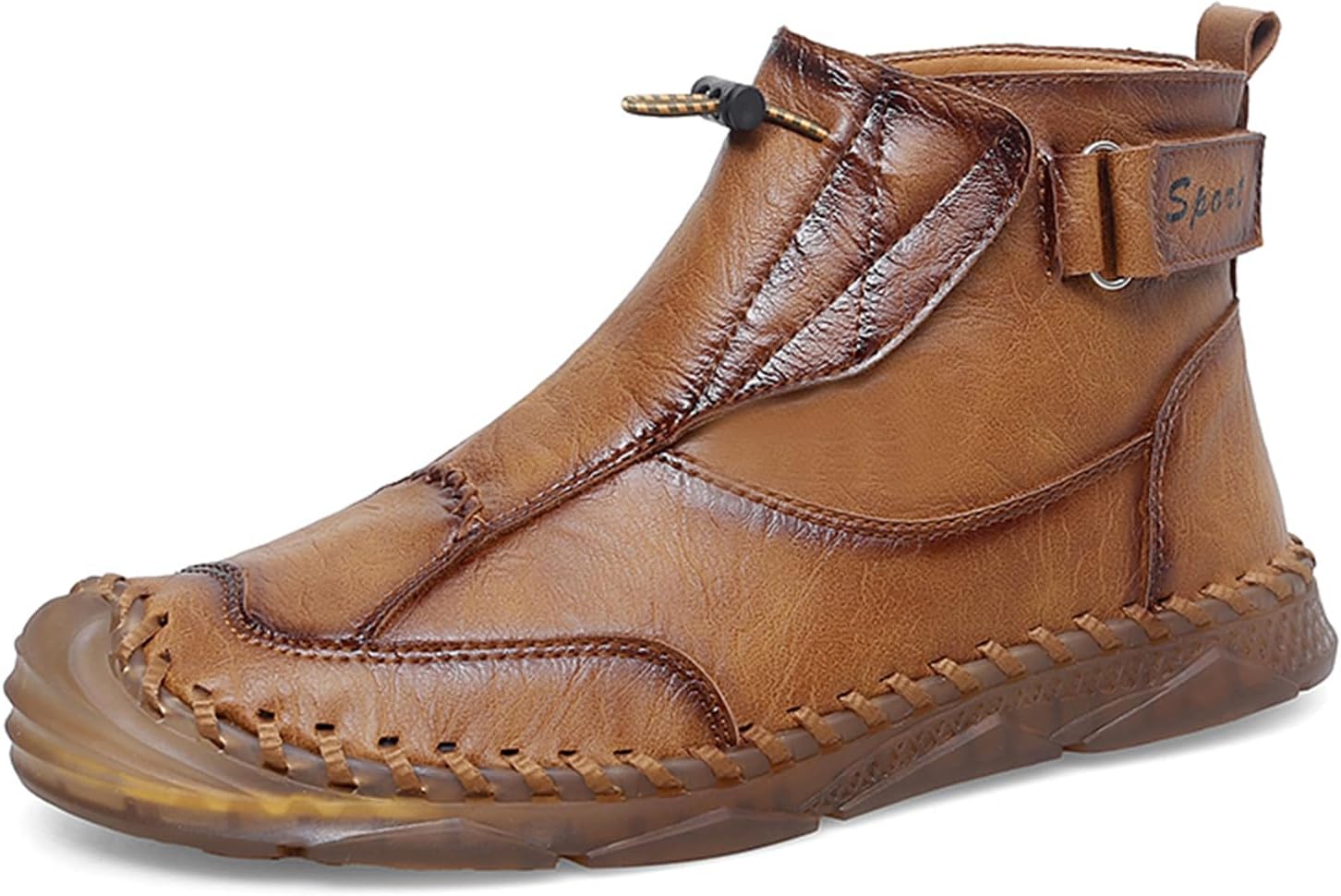 Мужские высокие ботинки на шнуровке из натуральной кожи с регулируемым ремешком и пряжкой, легкие, с мягкой внутренней отделкой, круглым носком, плоской подошвой, повседневные туфли для мужчин Psieicwm, желтый
Мужские высокие ботинки на шнуровке из натуральной кожи с регулируемым ремешком и пряжкой, легкие, с мягкой внутренней отделкой, круглым носком, плоской подошвой, повседневные туфли для мужчин Psieicwm, желтый