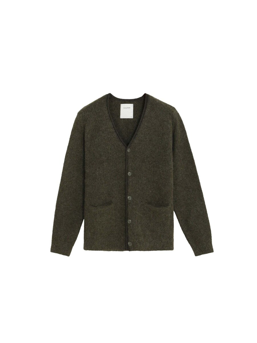 Вязаный кардиган Scalpers, хаки
Вязаный кардиган Scalpers, хаки
