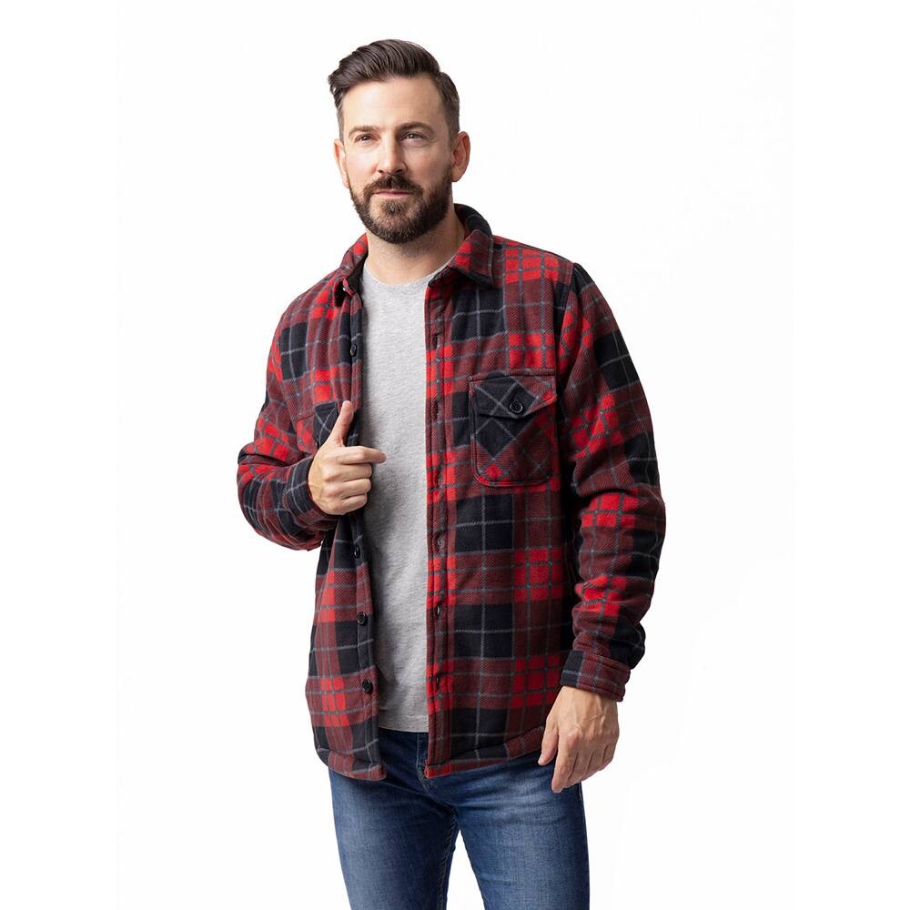 Мужская куртка-рубашка на флисовой подкладке с теплодержателями Heatweaver Heat Holders, цвет Hunter Green Black
Мужская куртка-рубашка на флисовой подкладке с теплодержателями Heatweaver Heat Holders, цвет Hunter Green Black