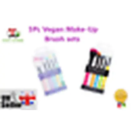 Набор из 5 веганских кистей для макияжа, косметический аппликатор, подарок, Chique
Набор из 5 веганских кистей для макияжа, косметический аппликатор, подарок, Chique