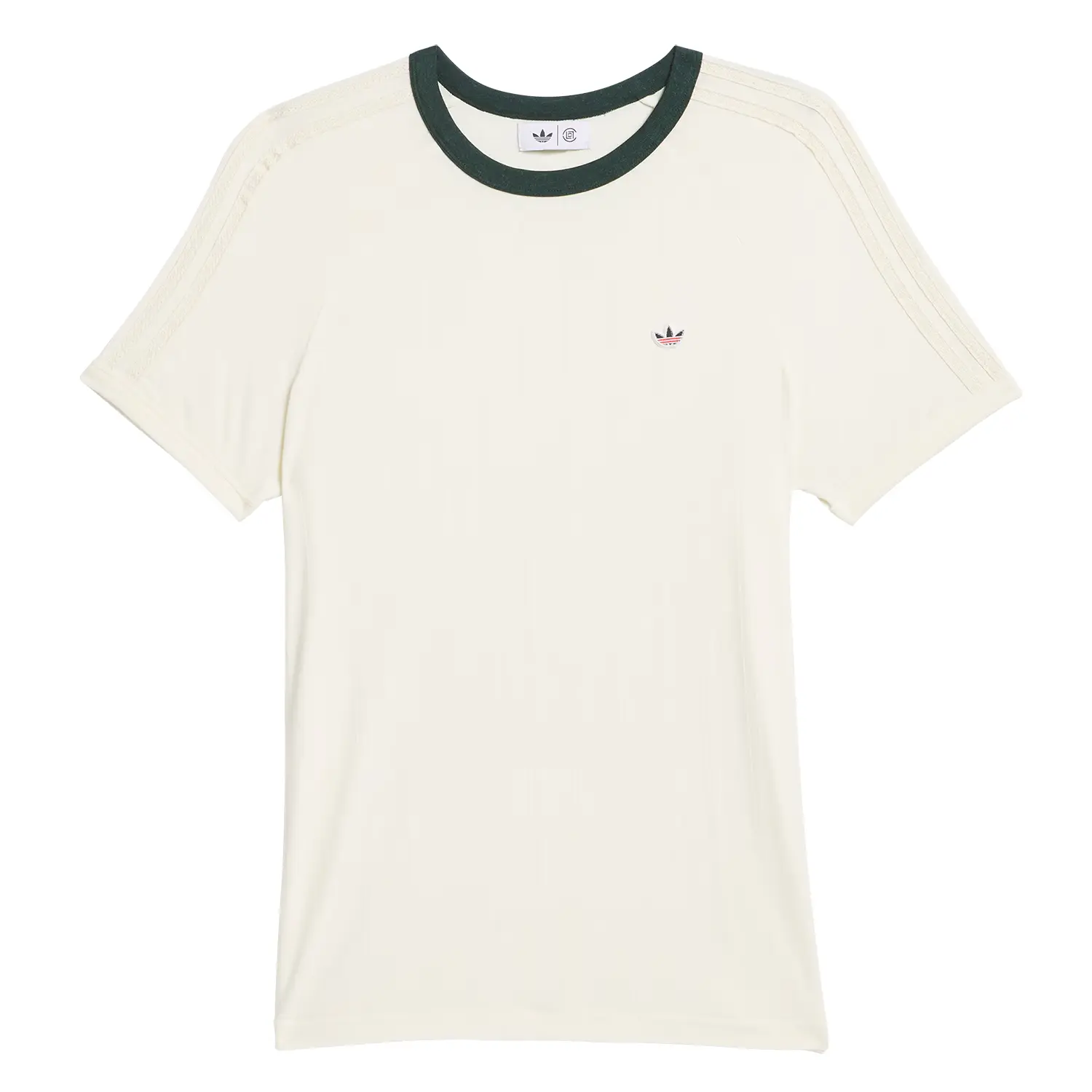 Футболка Adidas X Clot Ribbed Adidas Originals, слоновая кость/зеленый
Футболка Adidas X Clot Ribbed Adidas Originals, слоновая кость/зеленый