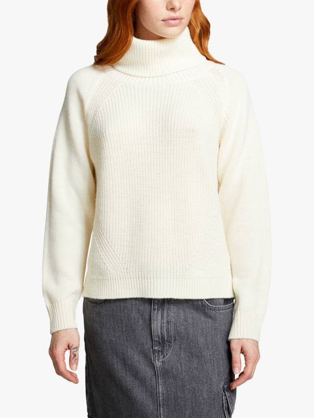 Джемпер с высоким вырезом и разрезом по бокам SISLEY, кремовый
Джемпер с высоким вырезом и разрезом по бокам SISLEY, кремовый