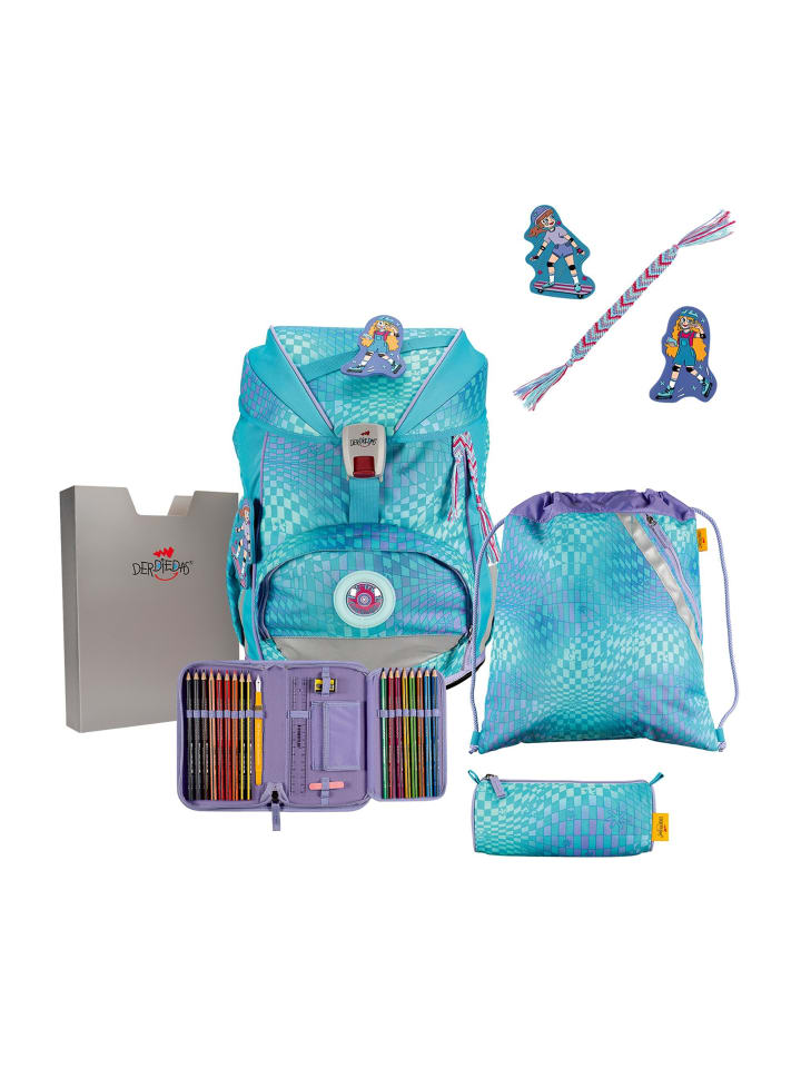 DerDieDas Набор школьных рюкзаков ErgoFlex со светодиодной подсветкой, 5 предметов, в активном стиле
DerDieDas Набор школьных рюкзаков ErgoFlex со светодиодной подсветкой, 5 предметов, в активном стиле