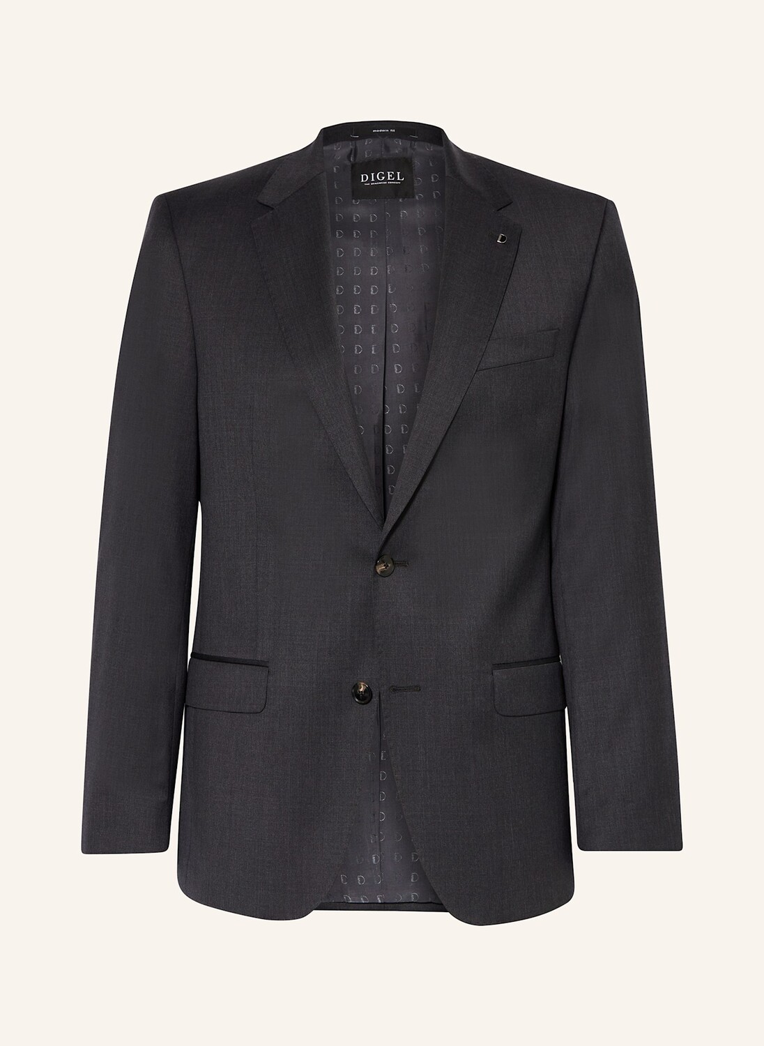 Приталенный пиджак Duncan Digel, серый
Приталенный пиджак Duncan Digel, серый