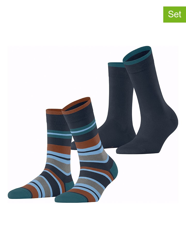 ESPRIT Комплект из 2 пар носков "Retro Stripe" темно-синего/светло-синего/коричневого цвета
ESPRIT Комплект из 2 пар носков "Retro Stripe" темно-синего/светло-синего/коричневого цвета