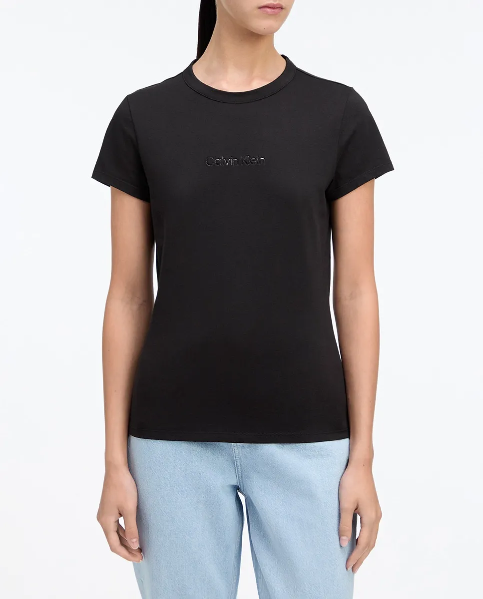 Женская футболка с логотипом Tech Calvin Klein, черный
Женская футболка с логотипом Tech Calvin Klein, черный