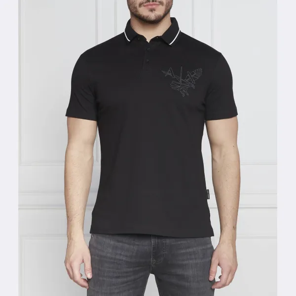 Рубашка-Поло узкого кроя Armani Exchange, черный
Рубашка-Поло узкого кроя Armani Exchange, черный