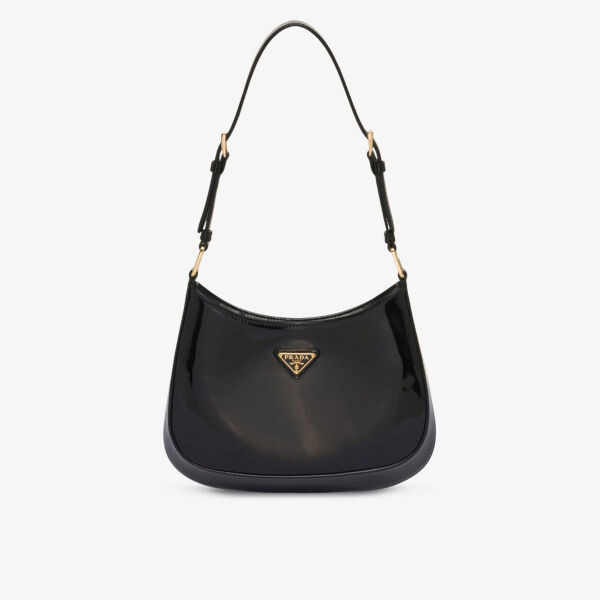 Сумка через плечо cleo из лакированной кожи Prada, черный
Сумка через плечо cleo из лакированной кожи Prada, черный