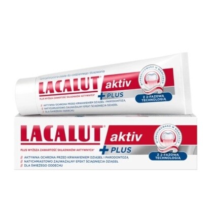 Activ Plus Professional Oral Care Gel - 75 мл Premium Care Lacalut
Activ Plus Professional Oral Care Gel - 75 мл Premium Care Lacalut