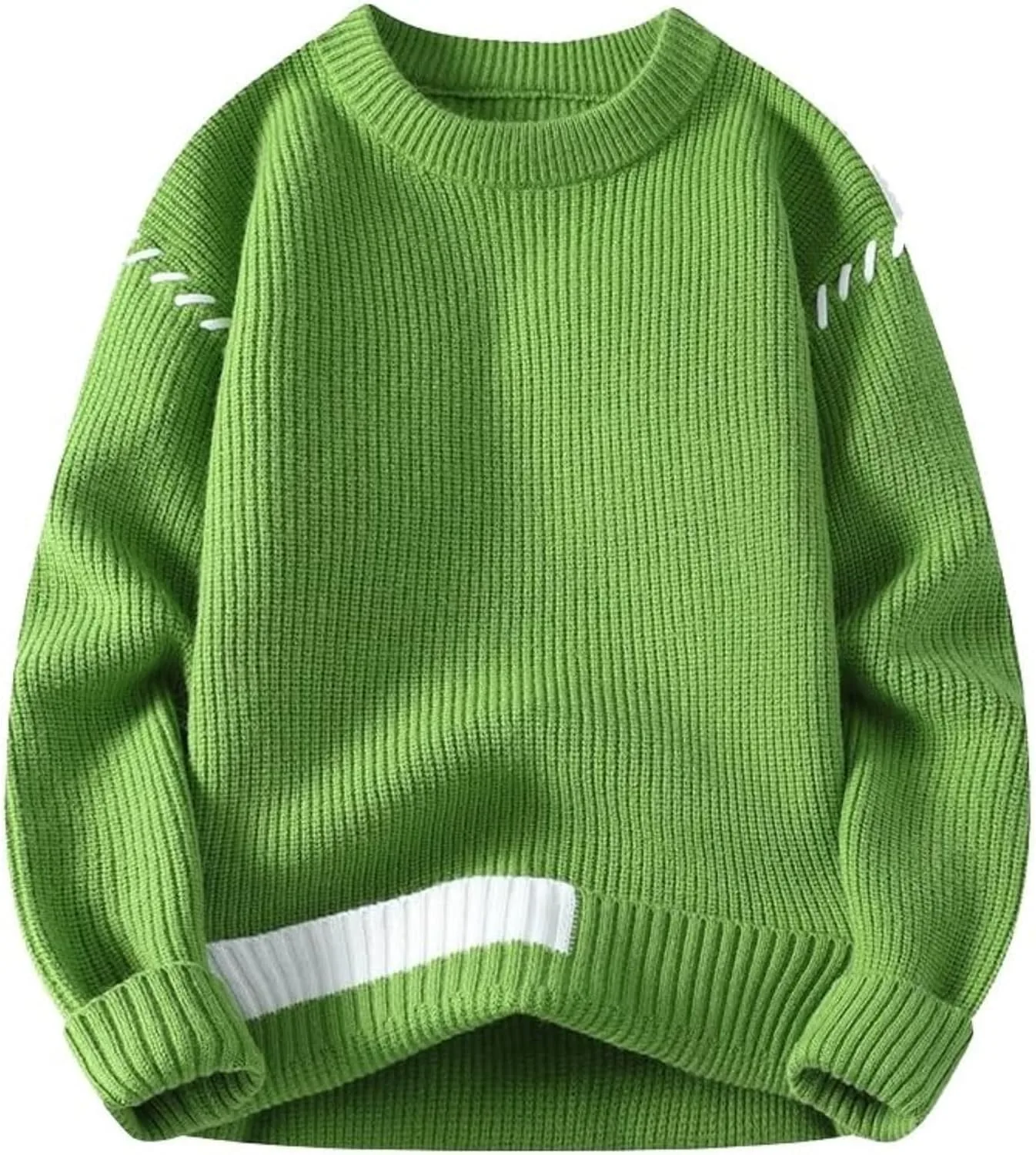 Мужской свитер с рубчиками и длинными рукавами
Мужской свитер с рубчиками и длинными рукавами