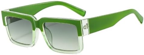 Солнцезащитные очки квадратной формы с двухцветной оправой 2027 года для женщин, модные мужские солнцезащитные очки в винтажном стиле, защита от ультрафиолета UV400 MTZJH, Green
Солнцезащитные очки квадратной формы с двухцветной оправой 2027 года для женщин, модные мужские солнцезащитные очки в винтажном стиле, защита от ультрафиолета UV400 MTZJH, Green