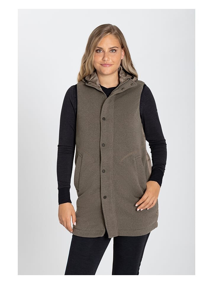 Утепленный жилет super.natural, серо-коричневый
Утепленный жилет super.natural, серо-коричневый