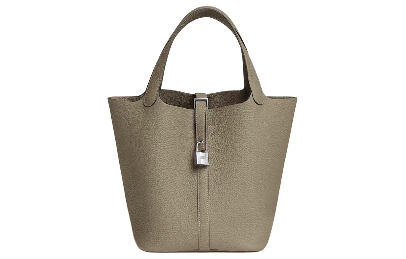 Пикотин Лок Клеменс Бычья Кожа Сумка Корзинка Сумка Ведерко Женская 8Q Марфа Бежевый HERMES
Пикотин Лок Клеменс Бычья Кожа Сумка Корзинка Сумка Ведерко Женская 8Q Марфа Бежевый HERMES